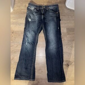 Big star buckle men’s pioneer boot denim jeans 31R